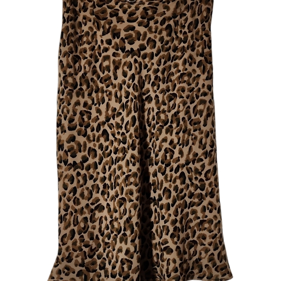 Vintage nine and company leopard cheetah 🐆 print midi skirt - Picture 6 of 9